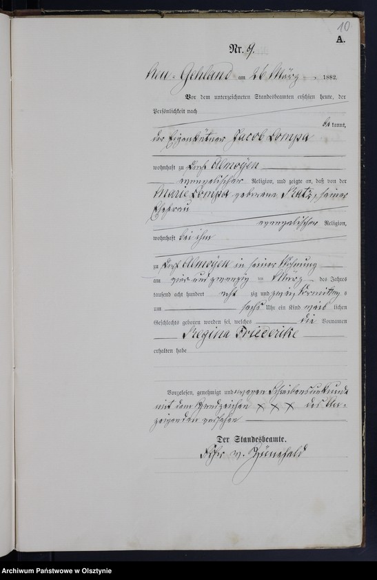 image.from.unit.number "Geburts-Haupt-Register Nr 1 - 60"