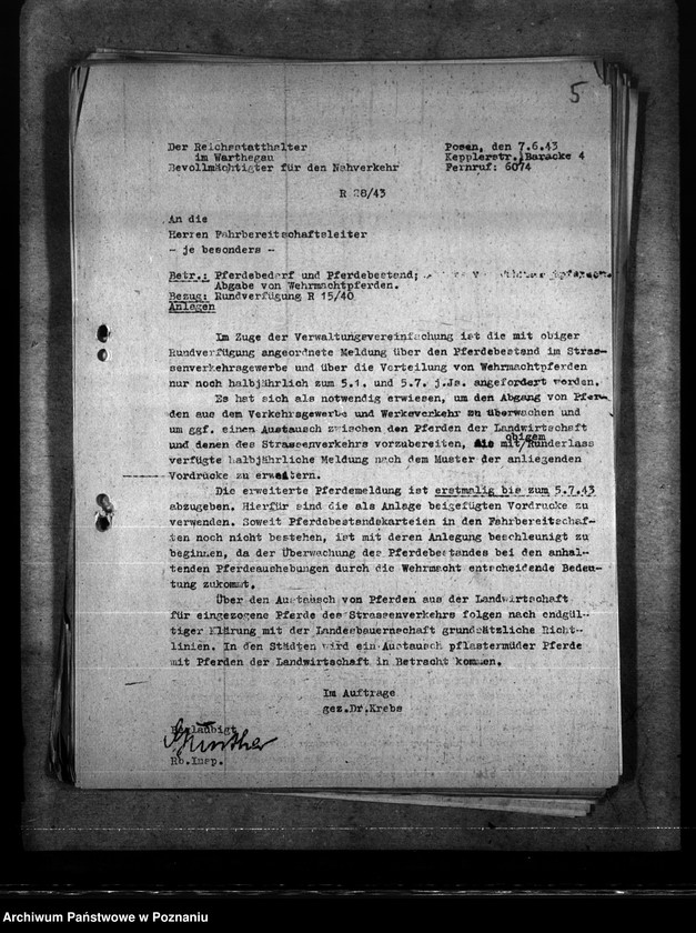 Obraz 9 z jednostki "Rundschreiben"