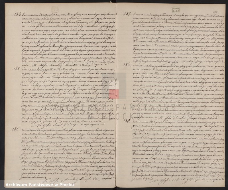 image.from.unit.number "Akta urodzeń, małżeństw i zgonów"