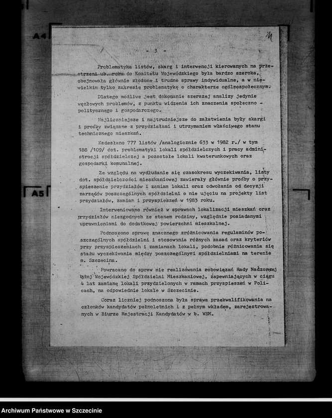 image.from.unit.number "Protokoły posiedzeń Egzekutywy Komitetu Wojewódzkiego Polskiej Zjednoczonej Partii Robotniczej: 14, 22 marca; 5, 12, 18 kwietnia 1984 r."