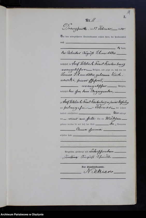 image.from.unit.number "Geburts-Haupt-Register Nr 1 - 115"