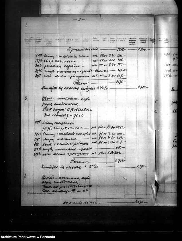 Obraz 10 z jednostki "Operat szacunkowy majątku Kunowo powiatu wyrzyskiego"