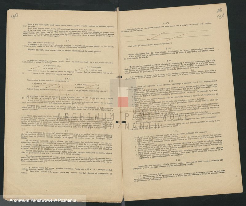 Obraz 17 z jednostki "[Ugody o naukę rzemiosła krawiectwa damskiego w Lesznie]"