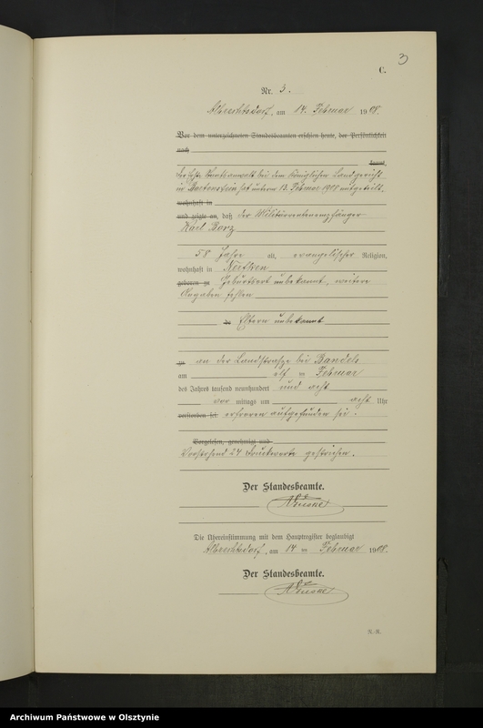 image.from.unit.number "Sterbe-Neben-Register Nr 1 - 22"