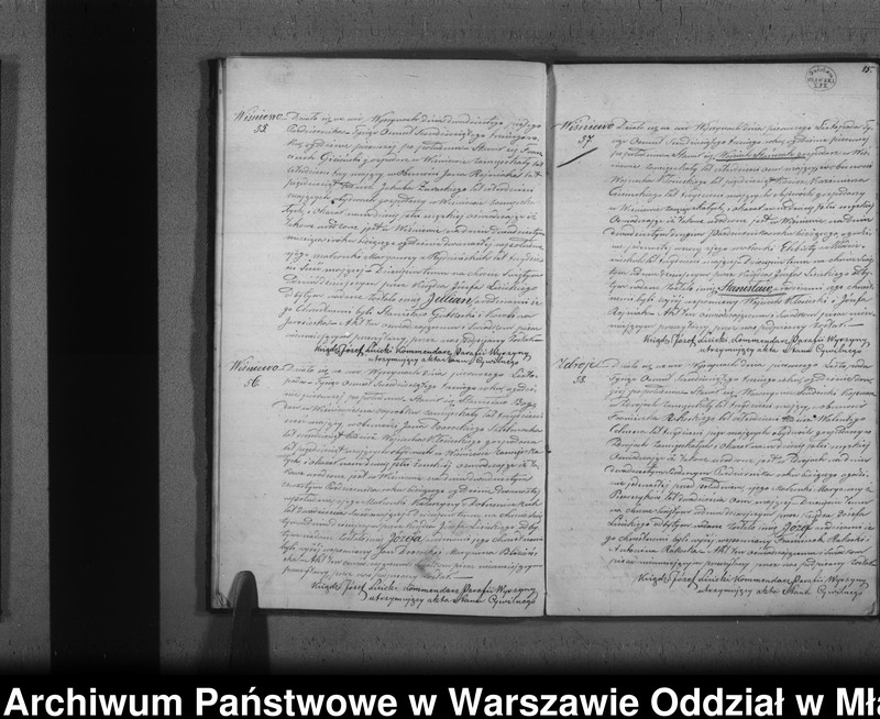 image.from.unit.number "Akta urodzeń, małżeństw i zgonów"