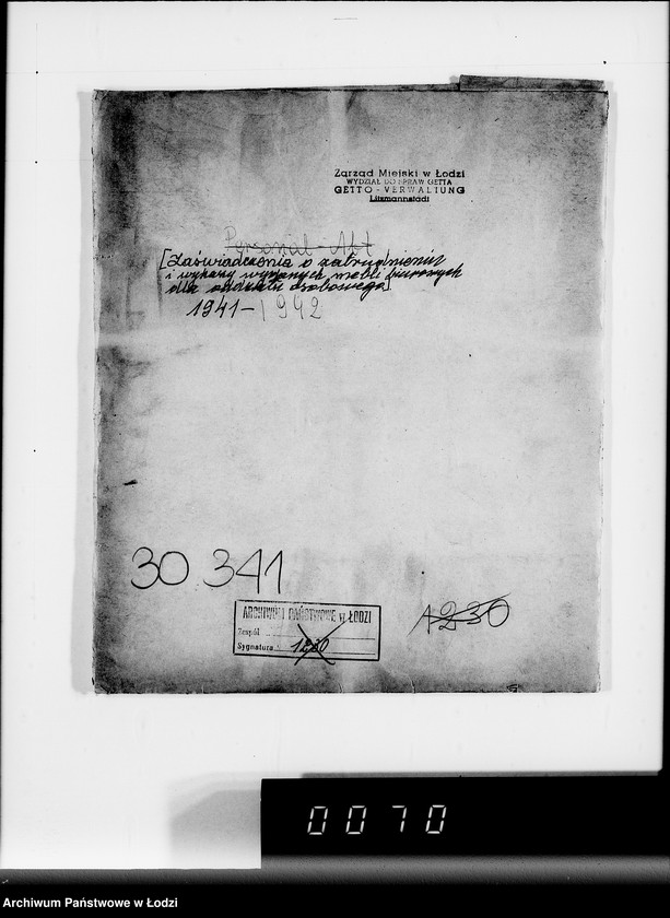 Obraz 4 z jednostki "[Zaświadczenia o zatrudnieniu i wykazy wydanych mebli biurowych dla oddziału osobowego]"