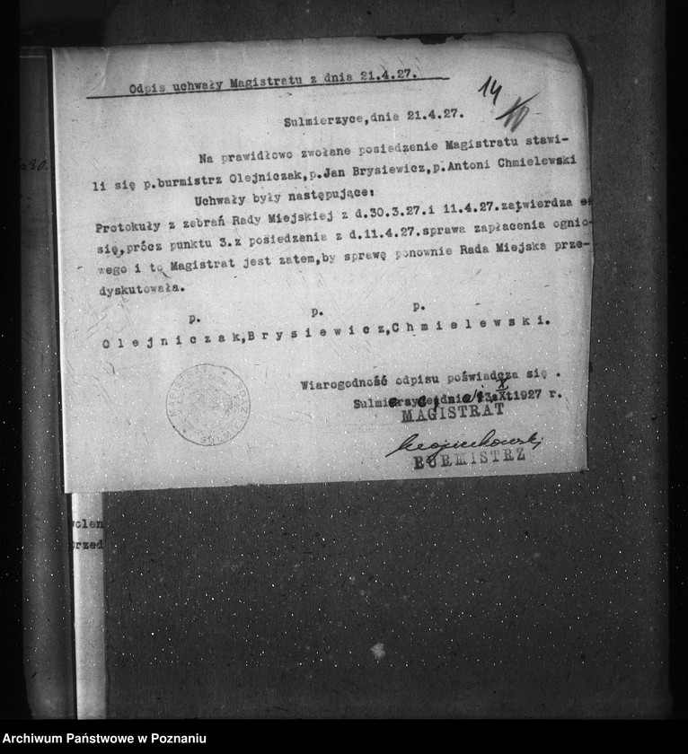 Obraz 18 z jednostki "Elektrownia miasta Sulmierzyce"