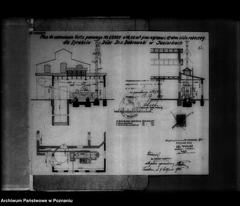 Obraz 16 z jednostki "Krochmalnia w Trzcielinie powiat poznański własność Dr S Dąbrowski nr woj. 6051"