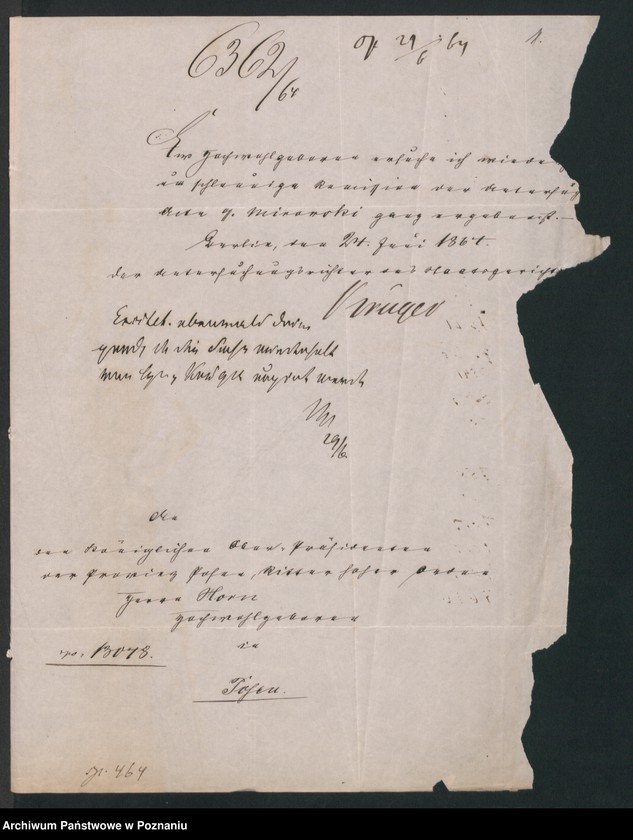 image.from.unit.number "Der Uebertritt polnischer und diesseitiger Untertanen auf preussisches und jenseitiges Gebiet während der polnischen Insurrektion und die dagegen getroffenen Massnahmen."