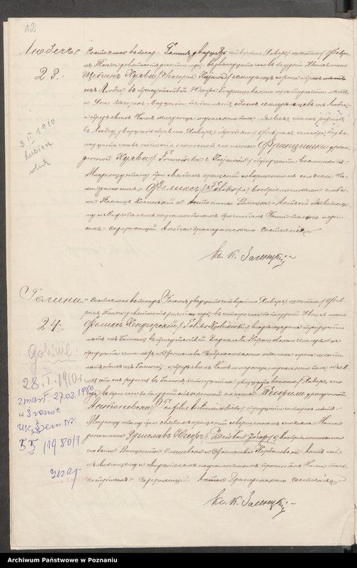 image.from.unit.number "Księga łączona [urodzeń, małżeństw, zgonów za rok 1910]"