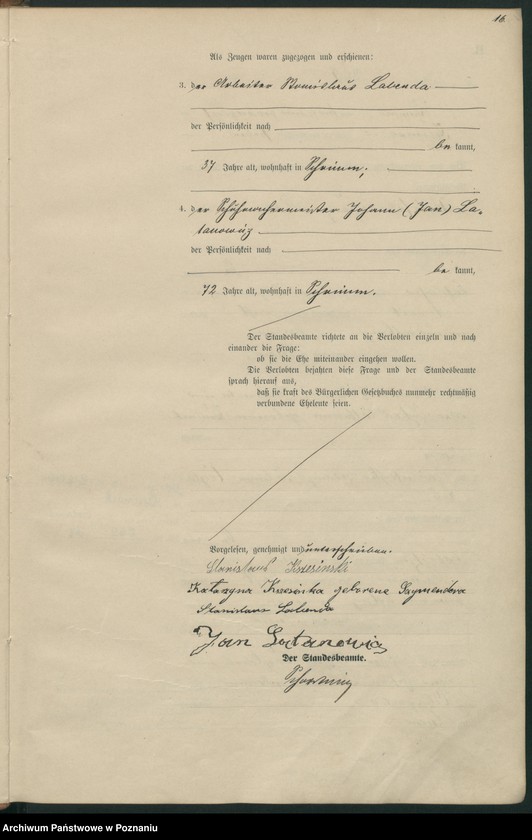 Obraz 19 z jednostki "Heirats-Haupt-Register"