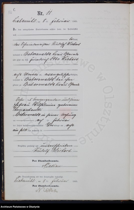 image.from.unit.number "Sterbe-Neben-Register Nr 1 - 87"