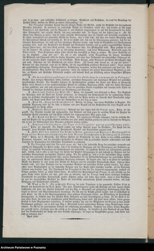 Obraz 11 z jednostki "A. betr. Grafen Miecislaus Skarbek"