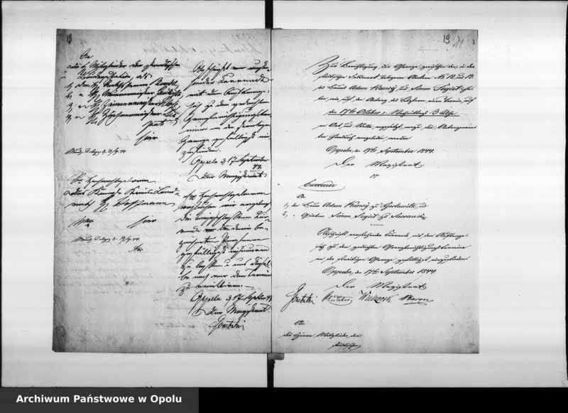 Obraz 16 z jednostki "Acta des Magistrats zu Oppeln betreffend die Untersuchung der Grenzstreitigkeiten durch die Grenz - Deputation. De Anno 1841. Vol. V"