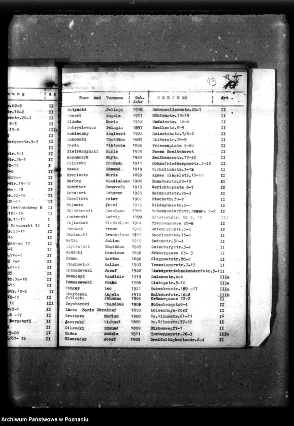 Obraz 17 z jednostki "Absonderung von Tbc-Kranken [Polen]."