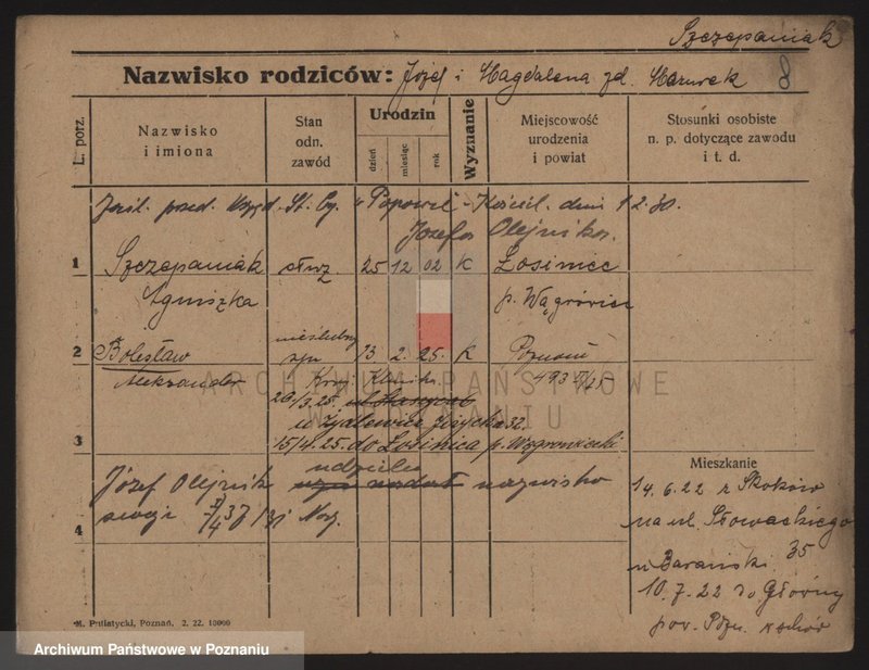 image.from.unit.number "Szczepaniak (samotne kobiety) - Szczepański"