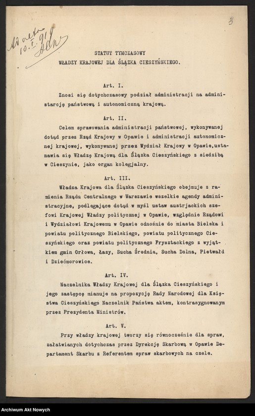 image.from.unit.number "Dekrety (wydawane przez Naczelnika Państwa), tom I"