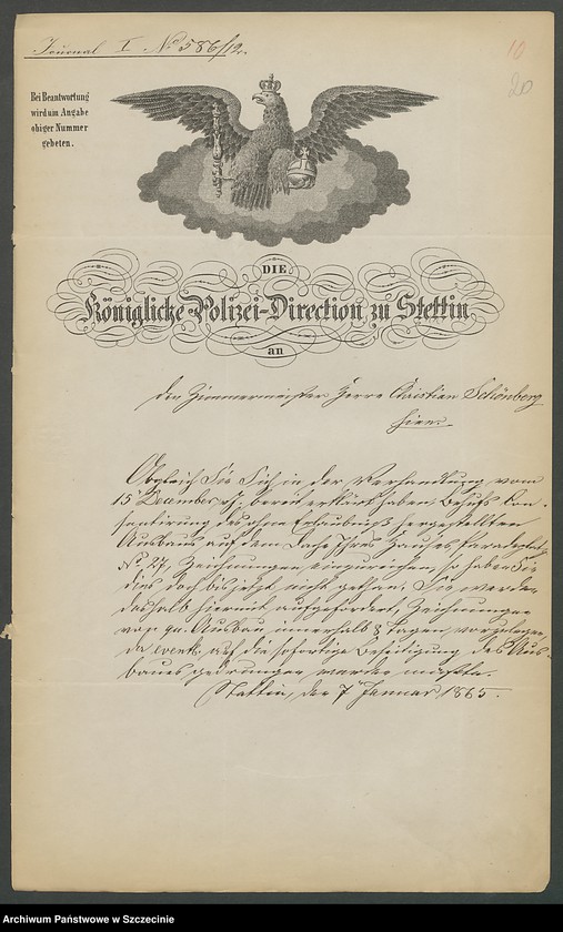 image.from.collection.number "Architektura Szczecina - akta nadzoru budowlanego111"