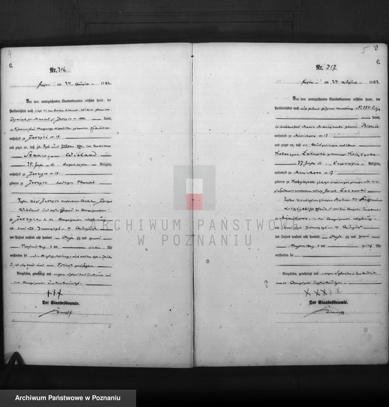 Obraz 4 z jednostki "Księga zgonów t. II"