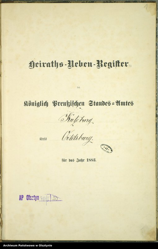 image.from.unit.number "Heiraths-Neben-Register Nr 1 - 47"