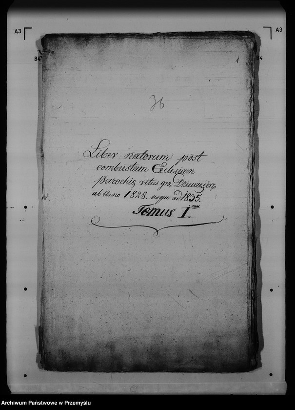 Obraz 5 z jednostki "[Kopie ksiąg metrykalnych parafii Dziewięcierz (dekanat Rawa Ruska)]"