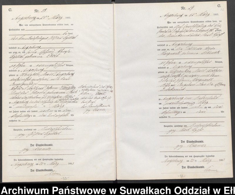 image.from.unit.number "Sterbe-Neben-Register des Preussischen Standes-Amtes Angerburg Kreis Angerburg"