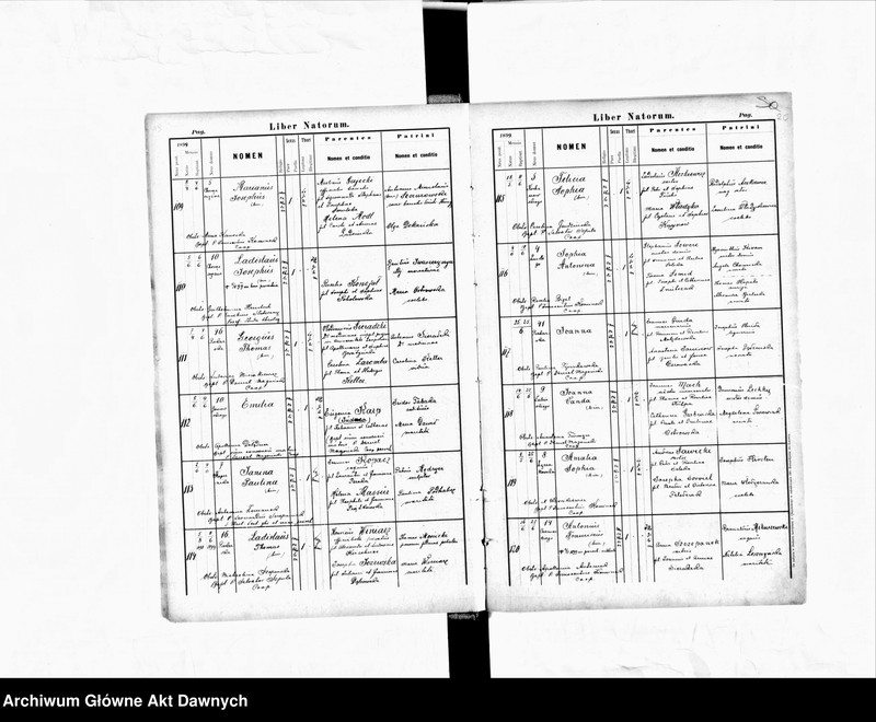 image.from.unit.number "Parafia: Lwów, parafia św. Andrzeja. Dekanat: Lwów. Księga metrykalna urodzeń, ślubów i zgonów dla całej parafii."