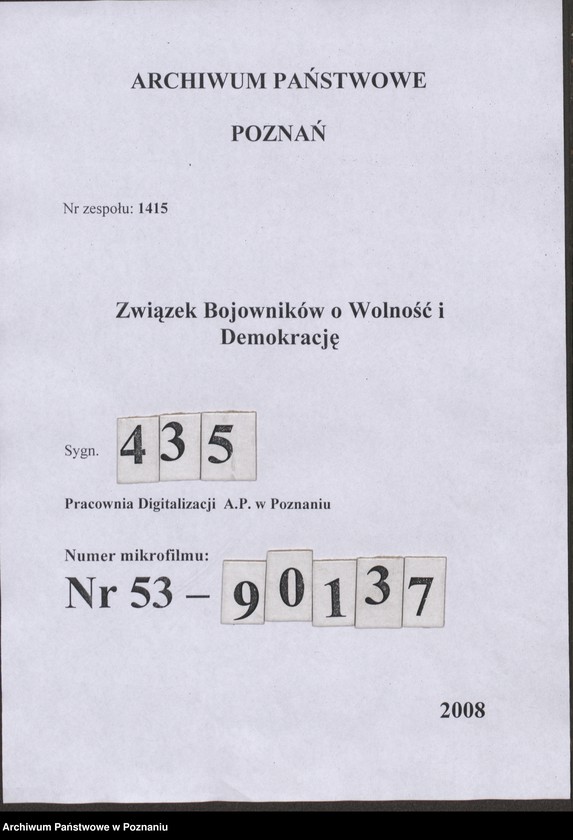 Obraz 3 z jednostki "Życiorysy powstańców wielkopolskich: K - tom Xll /Krystians Franciszek - Kubiak Jan/."