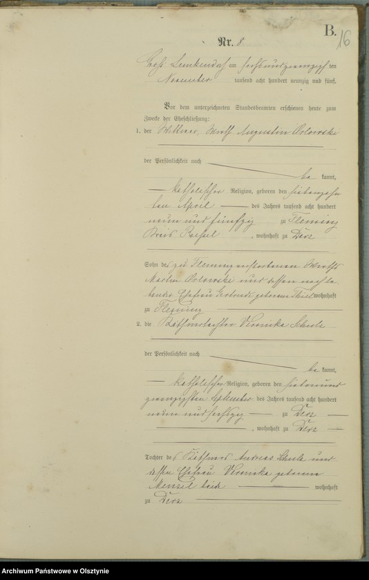 image.from.unit.number "Heiraths-Haupt-Register Nr 1 - 9"