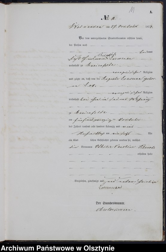 image.from.unit.number "Geburts-Haupt-Register Nr 1 - 45"