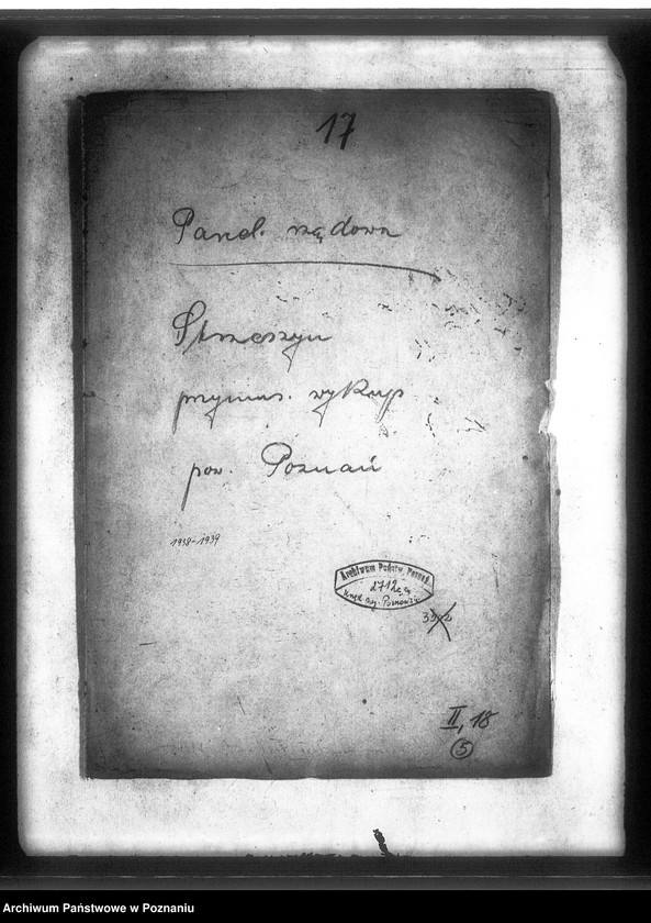 Obraz 4 z jednostki "Przymusowy wykup majątku Strzeszyn powiatu poznańskiego na cele parcelacyjne"