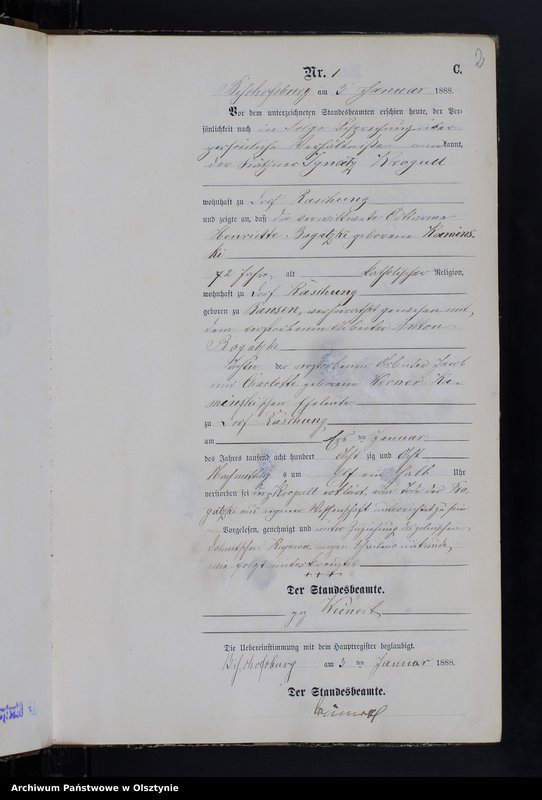 image.from.unit.number "Sterbe-Neben-Register Nr 1 - 150"