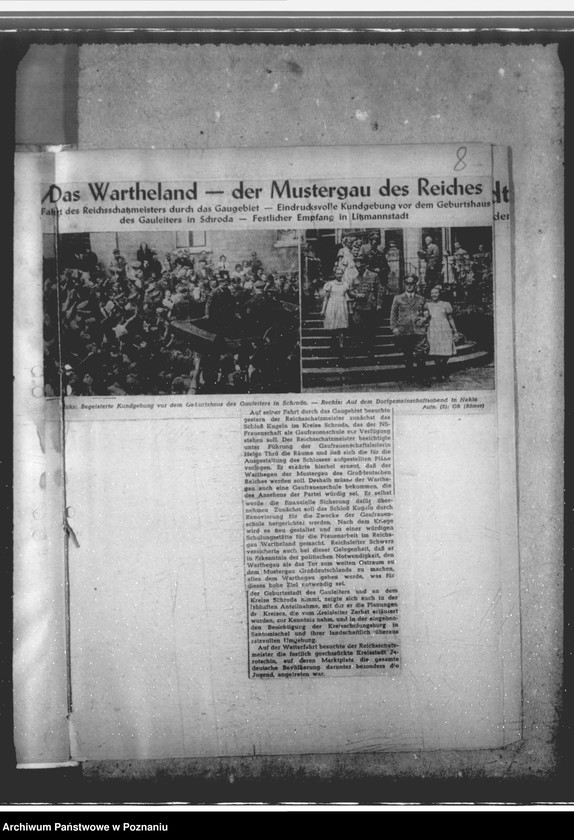 Obraz 12 z jednostki "Besichtigungsreise des Reichsschatzmeisters Schwarz vom 1. 6. - 6. 6. 1942"