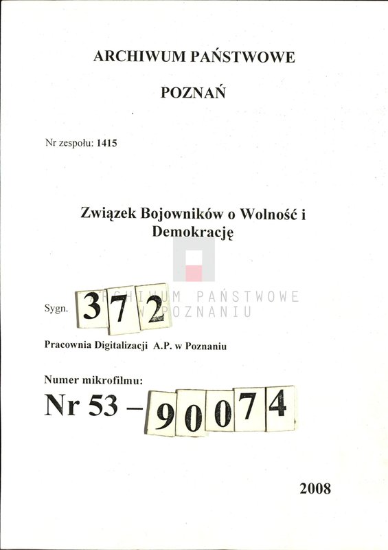 Obraz 1 z jednostki "Relacje i wspomnienia dotyczące powstania wielkopolskiego w Obornikach, powiat Oborniki, województwo poznańskie i okolicy."