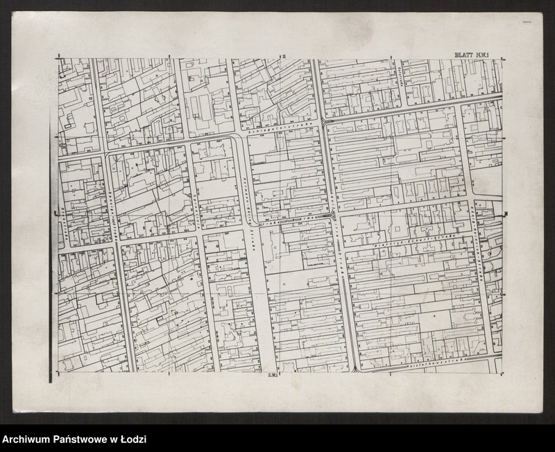 Obraz 3 z jednostki "Plan miasta Łodzi Sekcja NW 1"