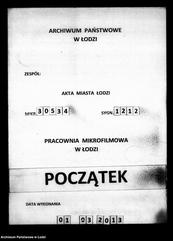 Obraz 1 z jednostki "Akta tyczące się ustanowienia opieki nad nieletnim dzieckiem i spisu inwentarza pozostałości po Józefie i Katarzynie małżonkach Klainwechter"