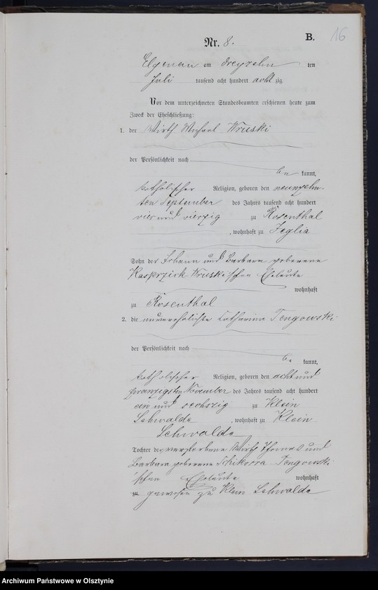 image.from.unit.number "Heiraths-Neben-Register Nr 1 - 22"