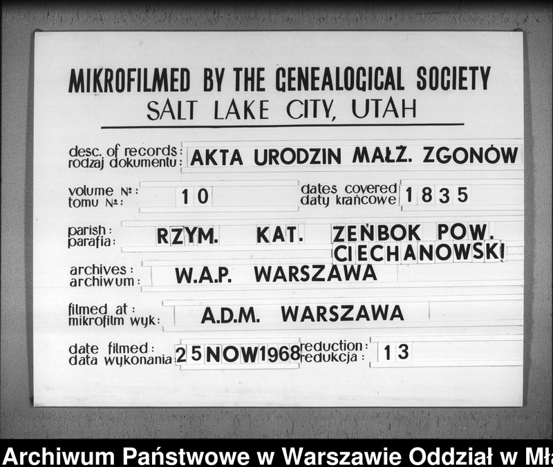 image.from.unit.number "Akta urodzin, małżeństw i zgonów"