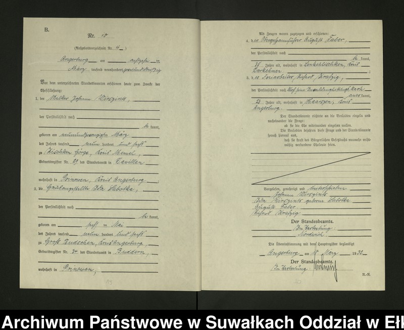 image.from.unit.number "[Heirats - Register (Neben - Register) Standesamt Angerburg einschl. der Bezirke, Gr. Strengeln, Prinowen und Kehlen Kreis Angerburg]"