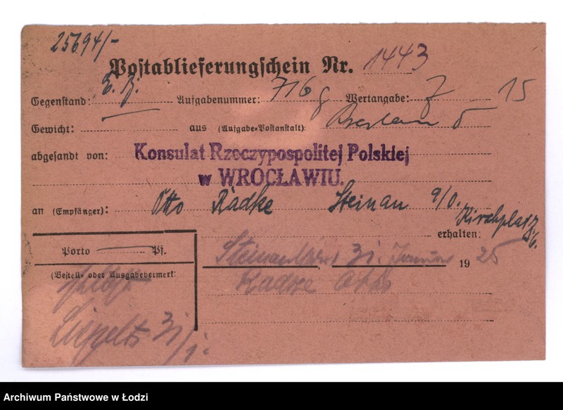 Obraz 17 z jednostki "Nadanie obywatelstwa 2060-8430, 222-429"