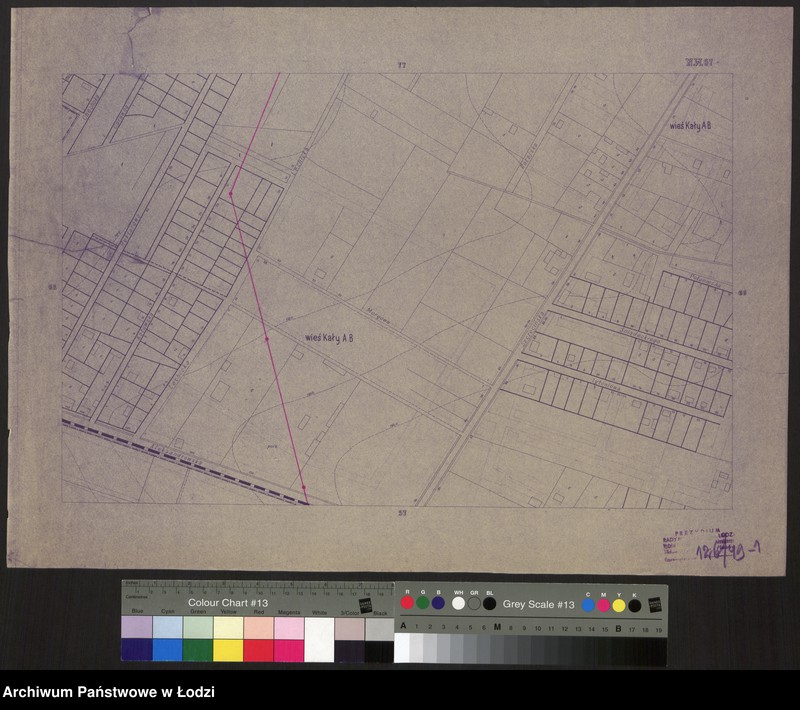 Obraz 1 z jednostki "Plan miasta Łodzi Sekcja NW 67"