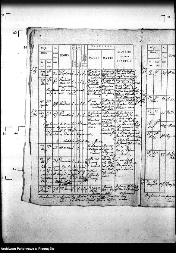 Obraz 7 z jednostki "[Kopie ksiąg metrykalnych parafii Hańczowa z filią Ropki (dekanat Gorlice)]"