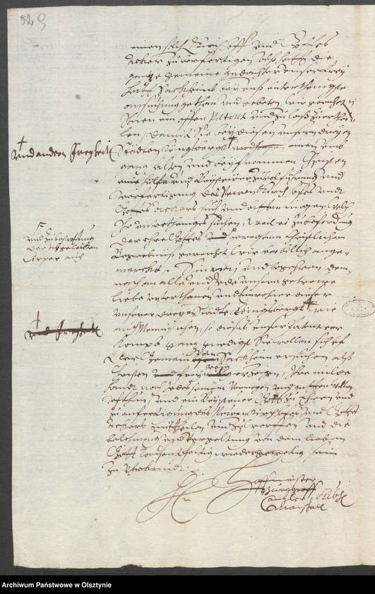 image.from.unit.number "Denunciationenen wegen Delicte u. [und] einer Anstellung in der Franz refor. [reformierte] Kirche"