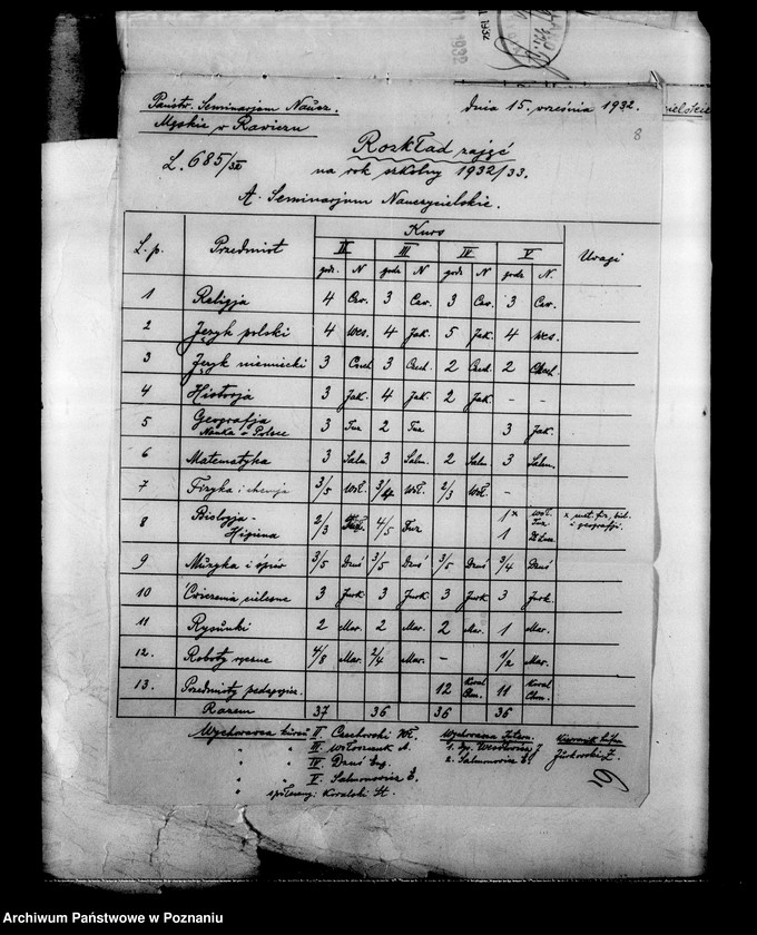 Obraz 11 z jednostki "Państwowe Seminarium Nauczycielskie miasto Rawicz"