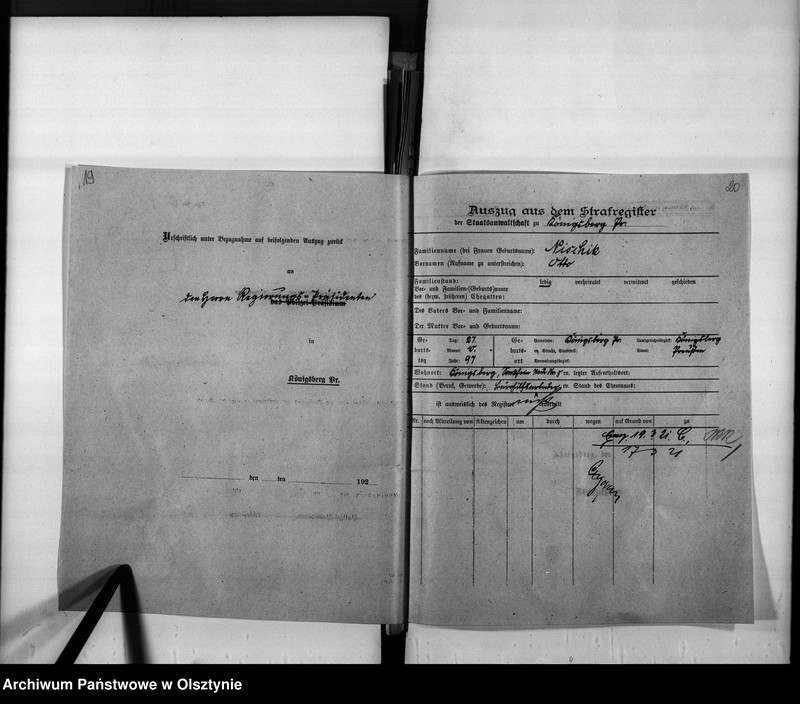image.from.unit.number "Personal-Akten für Bürohilfsarbeiter Nischik [Otto]"