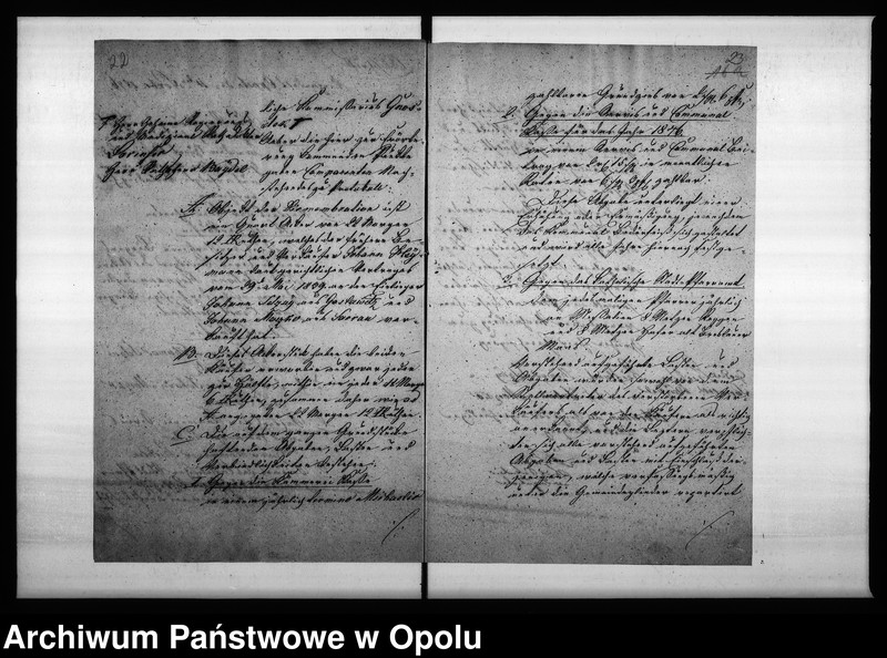 Obraz 18 z jednostki "Acta des Magistrats zu Oppeln betreffend: die Dismembration von Grundstücken de Anno 1846"