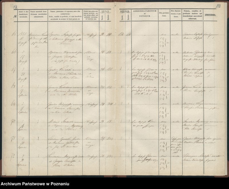 Obraz 12 z jednostki "Księga małżeństw"