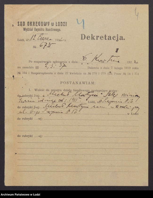 Obraz 6 z jednostki "Michał Martyni – sprzedaż surowców"