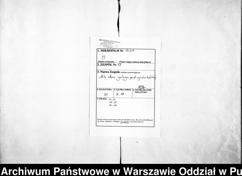 image.from.unit.number "Akta urodzeń, małżeństw i zgonów"