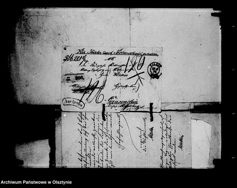image.from.unit.number "/Geschäftsbriefverkehr des Justizrats Magnus Meitzen u. a. Rechtsänwalte u. Notare mit dem gräfl. Sekretär C. Schmidt u. dem Grafen/"